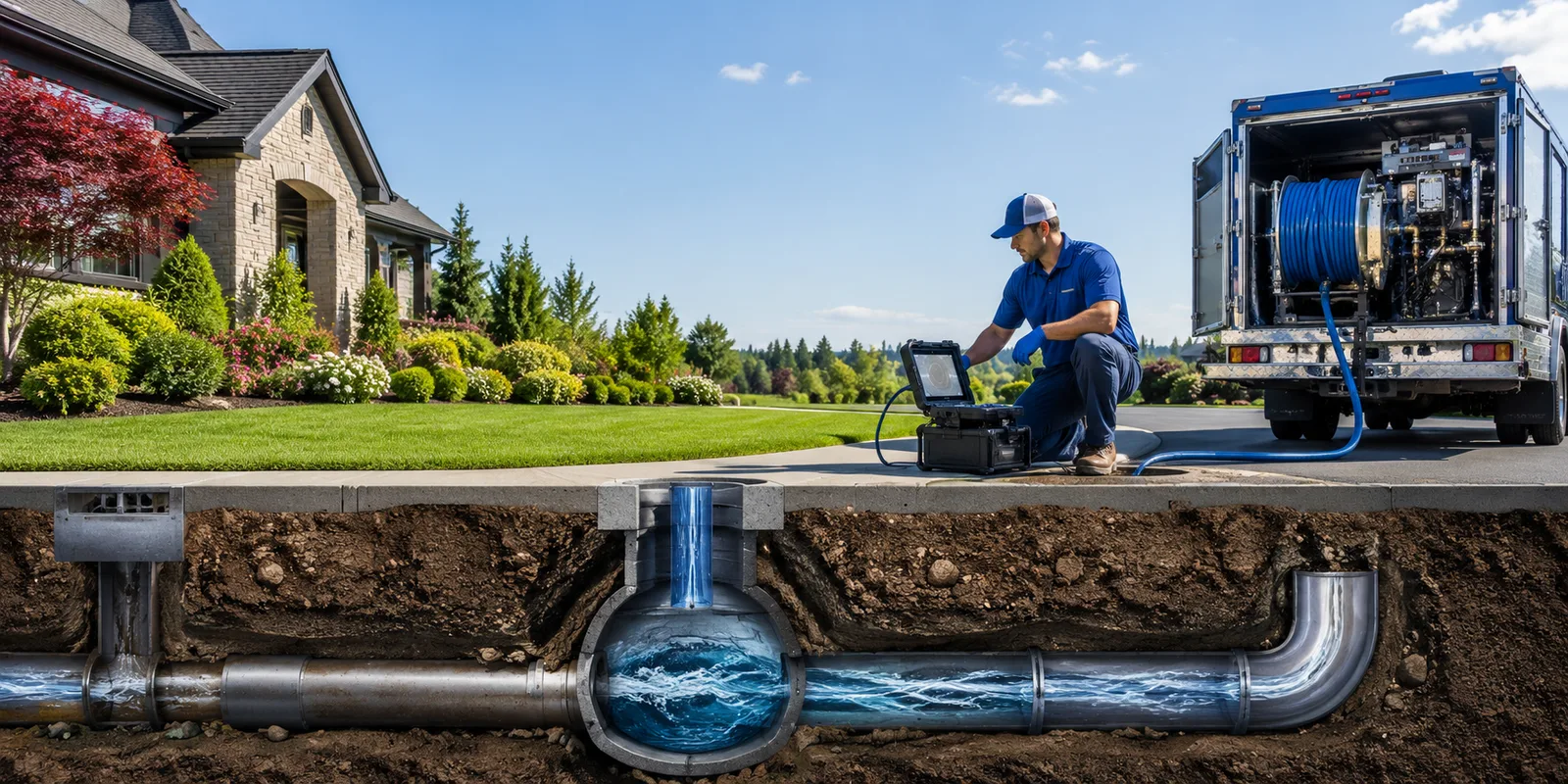 Drainage restoration information for Pageton, WV